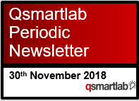 Q-Smartlab Periodic Newsletter – 30th November 2018