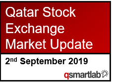 Qatar Stock Exchange Market Update – 2nd September 2019
