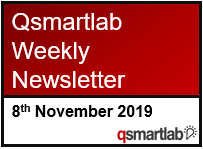 Q-Smartlab Periodic Newsletter – 8th November 2019